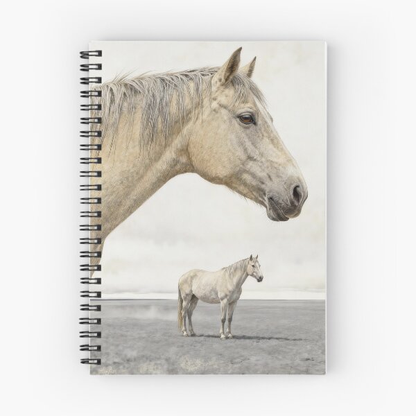 Item preview, Surreal Giant Horse Watching Small Horse designed and sold by Simple Life & KAMOCHI.