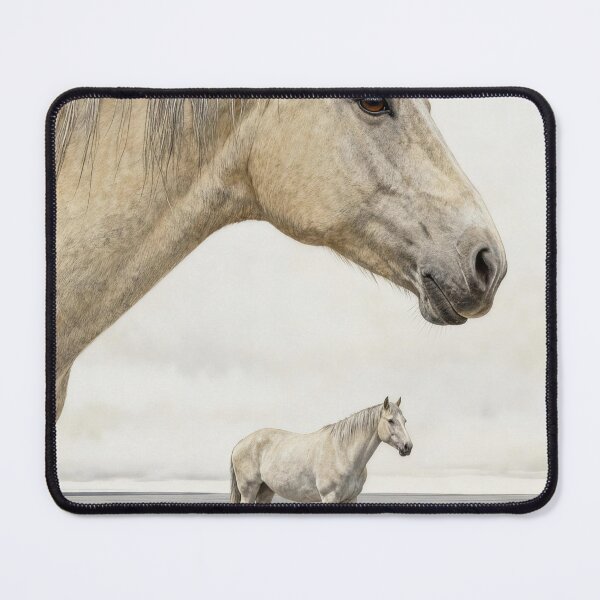 Item preview, Surreal Giant Horse Watching Small Horse designed and sold by Simple Life & KAMOCHI.