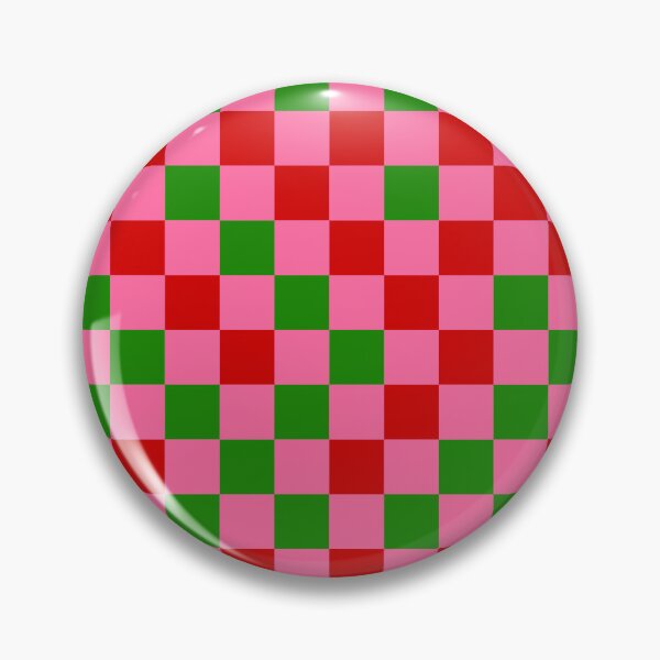Item preview, Red Green and Pink Checkered  Design   designed and sold by PatternTitan.