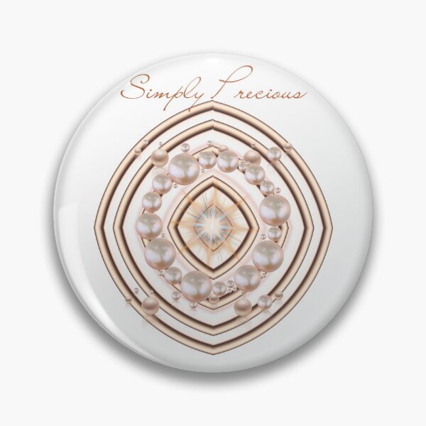 Item preview, Simply Precious - Elegant Golden Pearl Mandala designed and sold by MinimalAurashop.