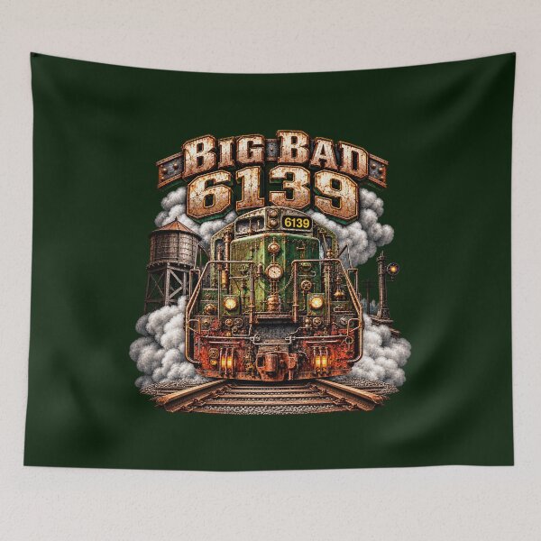 Item preview, Big Bad 6139 Steampunk Locomotive designed and sold by TZehrfeldPhotos.