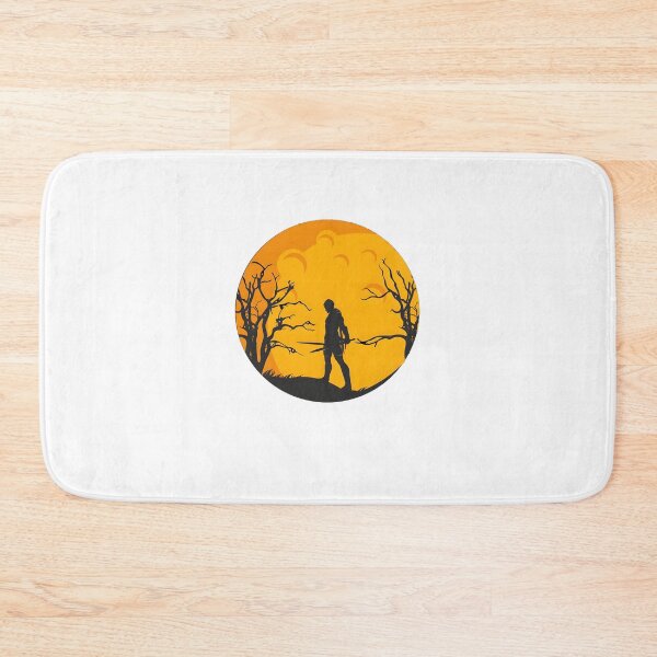 Item preview, Silhouette of a Fighter in Action - Dynamic Martial Arts Design designed and sold by gyianas.