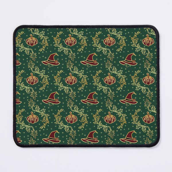 Item preview, Magical Witch and Pumpkin Halloween Pattern designed and sold by Estreluz.