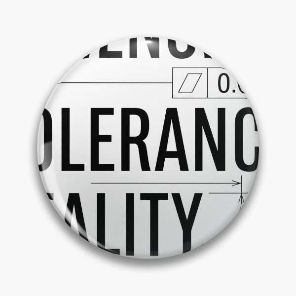 Item preview, Dimension Tolerance Reality Pick Two Engineering Drawing Humor designed and sold by Niebieski-Labs.