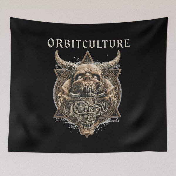 Item preview, ORBITS CULTURES Demonic Skull Band designed and sold by CressidaRook.