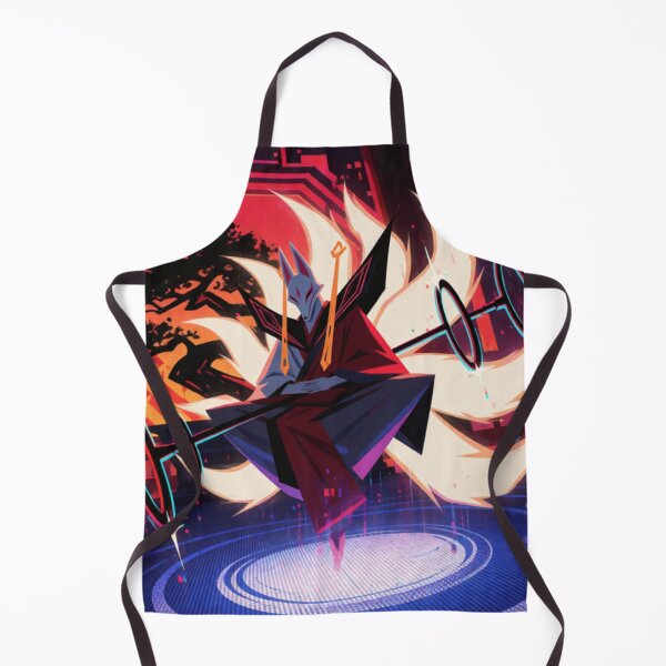 Item preview, Nine Tailed Spirit Floating in Neon Light designed and sold by SabaMirzique.