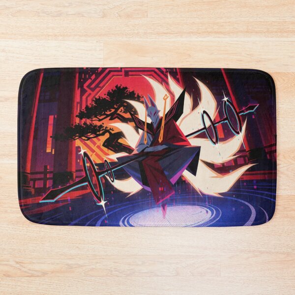 Item preview, Nine Tailed Spirit Floating in Neon Light designed and sold by SabaMirzique.