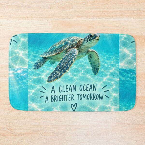 Item preview, A Clean Ocean Brighter Tomorrow designed and sold by Willow Sky.