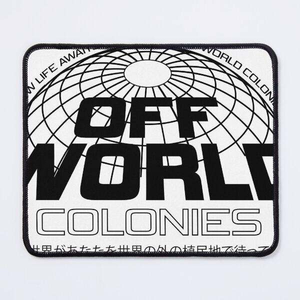 Item preview, Off-World Colonies (Black) designed and sold by MoofyDesigns.