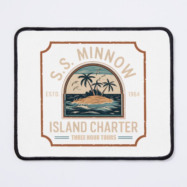 Item preview, Gilligan's Island SS Minnow Vintage Style Island Charter Design designed and sold by YourFoxTrot.