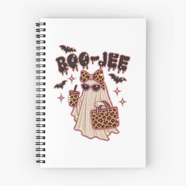 Item preview, Boo-Jee Glam Ghost Leopard Print Pearl Rhinestone Halloween designed and sold by Derekquie.