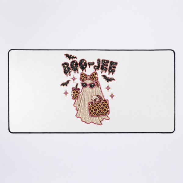 Item preview, Boo-Jee Glam Ghost Leopard Print Pearl Rhinestone Halloween designed and sold by Derekquie.
