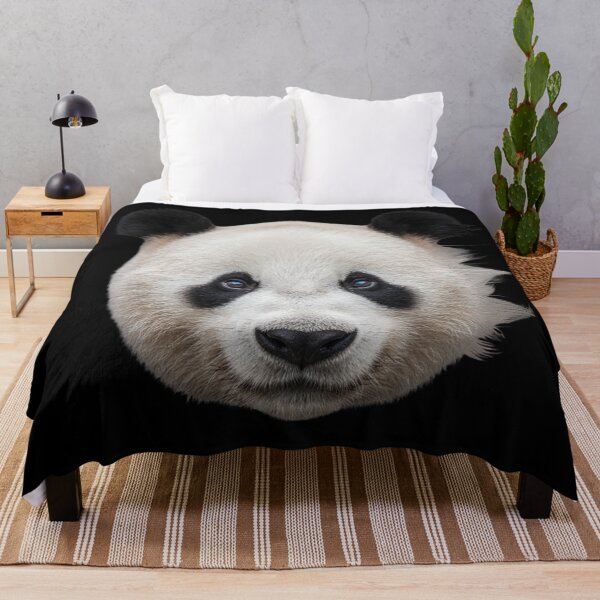 Item preview, Giant Panda Face Portrait Cute Bear Wildlife Art designed and sold by cabana.space.