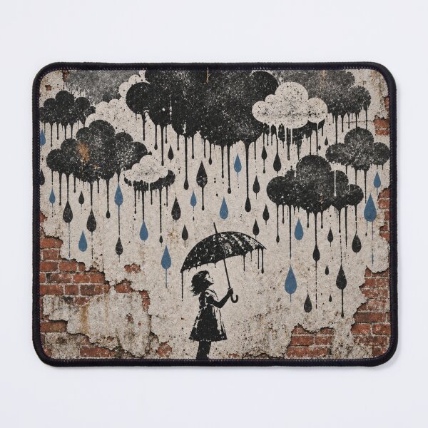 Item preview, Girl With The Umbrella designed and sold by Blue Robin.