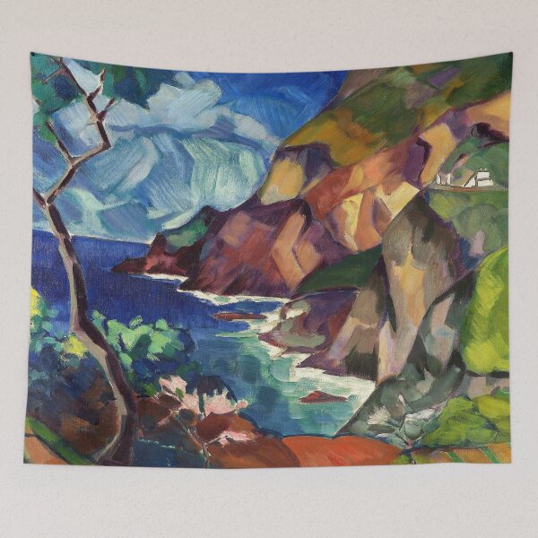Item preview, Landscape of Capri painting by Konrad Magi designed and sold by Jéanpaul Ferro.