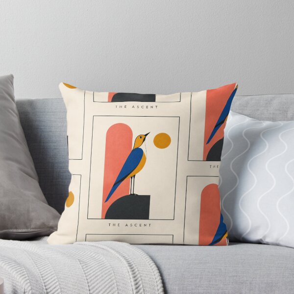 Item preview, The Ascent – Mid-Century Modern Bird Art Print designed and sold by Filora Atelier | Bird Art.