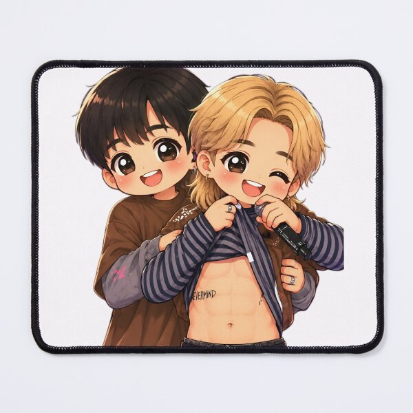 Item preview, Chibi cute Kpop Idols - Arirang World Tour Edition designed and sold by RADesignHub.