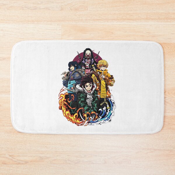 Item preview, Demon Slayer Inspired Anime Art Design with Dynamic Characters and Vibrant Colors designed and sold by simigraphic.