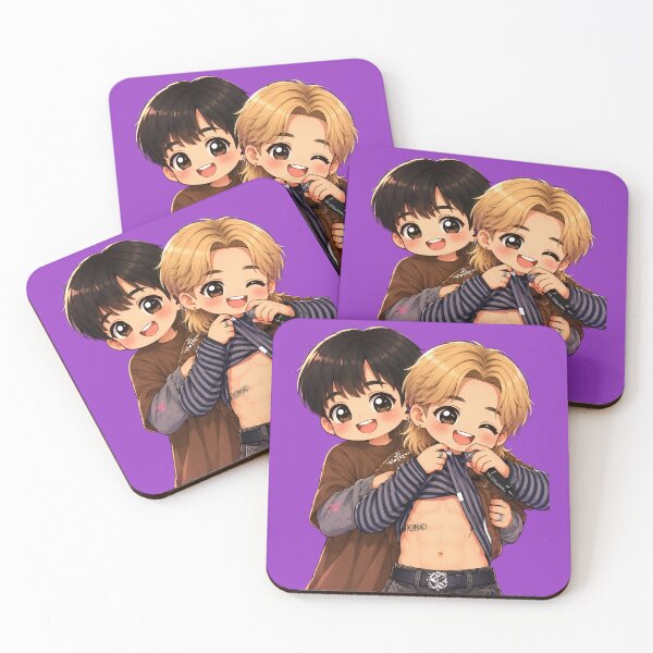 Item preview, Chibi cute Kpop Idols - Arirang World Tour Edition designed and sold by RADesignHub.