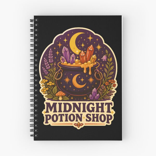 Item preview, Retro Midnight Potion Shop Witchy Magic Halloween designed and sold by DoceVaga.