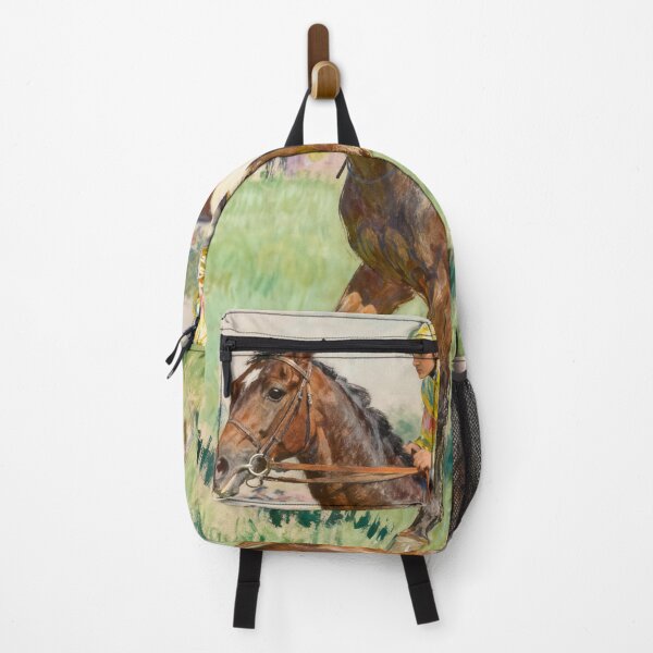Item preview, Vintage Horse Racing Jockey Painting designed and sold by Simple Life & KAMOCHI.