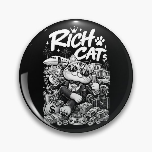 Item preview, Rich Cat  designed and sold by Meow Story .