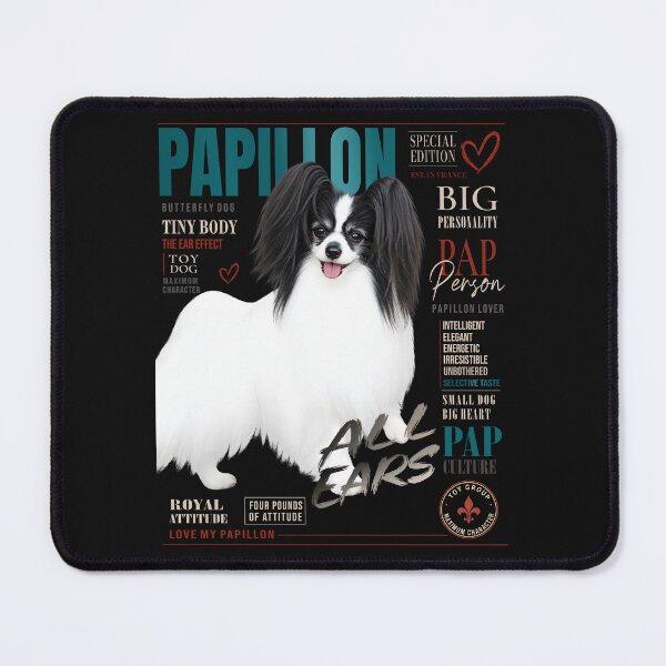 Item preview, Papillon Dog – Four Pounds of Attitude | Small Dog Big Personality designed and sold by PapillonArtStudio.