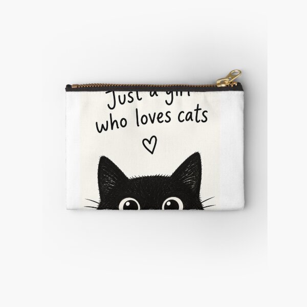 Item preview, Just a Girl Who Loves Cats designed and sold by Willow Sky.