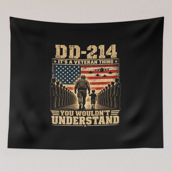 Item preview, DD-214 It's A Veteran Thing You Wouldn't Memorial Tribute designed and sold by saidaone.