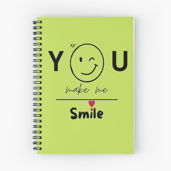 Item preview, You Make Me Smile - Cute Minimalist Typography Graphic designed and sold by Ahmed Boss.