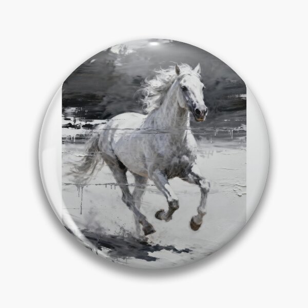 Item preview, Dappled Gray Horse Galloping designed and sold by Simple Life & KAMOCHI.