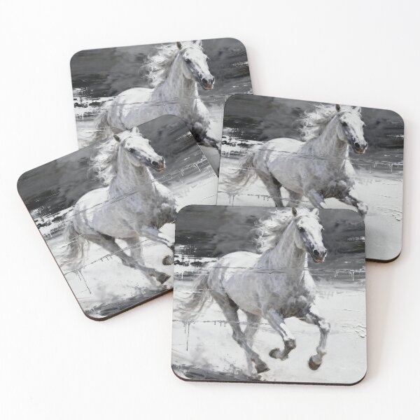 Item preview, Dappled Gray Horse Galloping designed and sold by Simple Life & KAMOCHI.