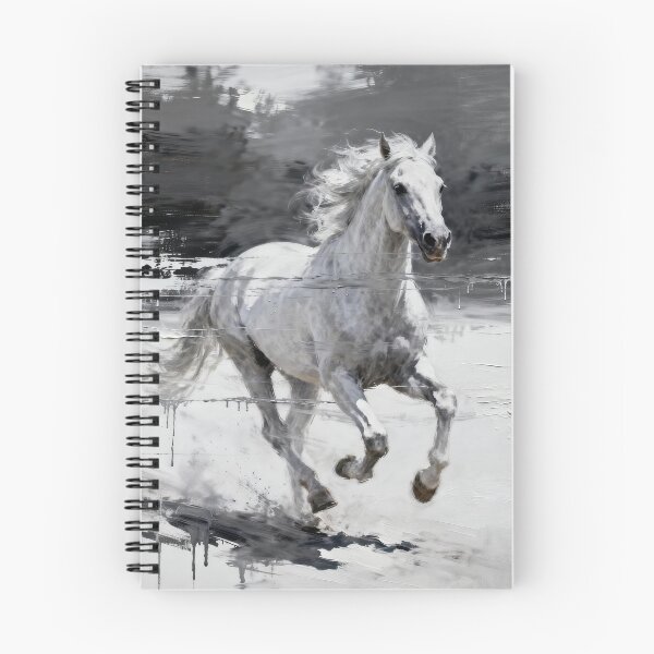 Item preview, Dappled Gray Horse Galloping designed and sold by Simple Life & KAMOCHI.