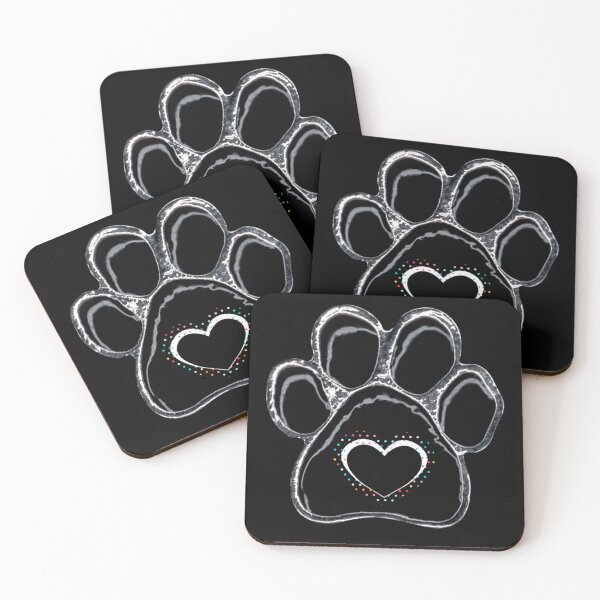 Item preview, Heart for Spots, human made pet inspired designed and sold by GiSilver.