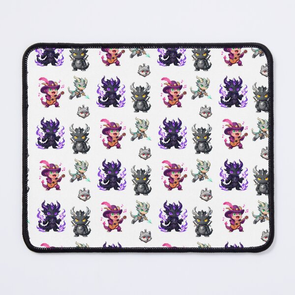 Item preview, cute baby dragon witcher sticker pack geralt yennefer ciri jaskier designed and sold by WildArtIT.