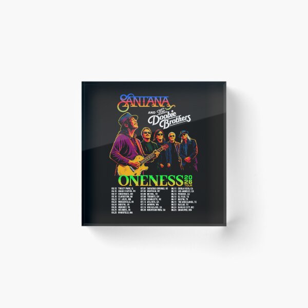 Item preview, Santanas Doobies-Brotherss Oneness Tour 2026 designed and sold by TheGingerPossum.