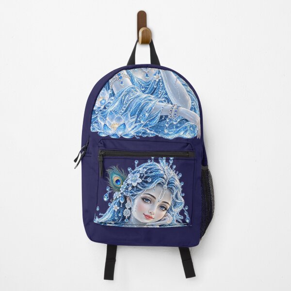 Item preview, Divine Water Goddess Krishna Radha Spiritual Art designed and sold by ujjawal.