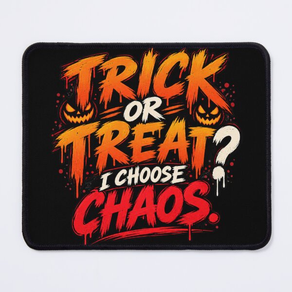 Item preview, Trick or Treat? Choose Chaos. Halloween Choose Chaos Typography Design designed and sold by Creative-Sanc.
