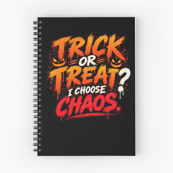 Item preview, Trick or Treat? Choose Chaos. Halloween Choose Chaos Typography Design designed and sold by Creative-Sanc.