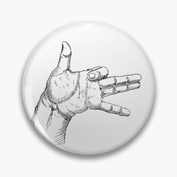 Item preview, Shadow Puppet Dog – Hand Gesture Ink Drawing designed and sold by MrProtogonist.