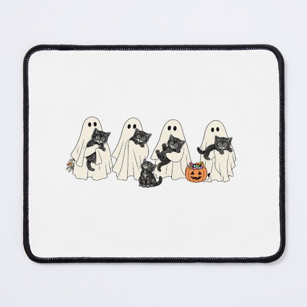 Item preview, Cute Ghosts Holding Black Kittens Halloween Vintage Graphic designed and sold by Derekquie.