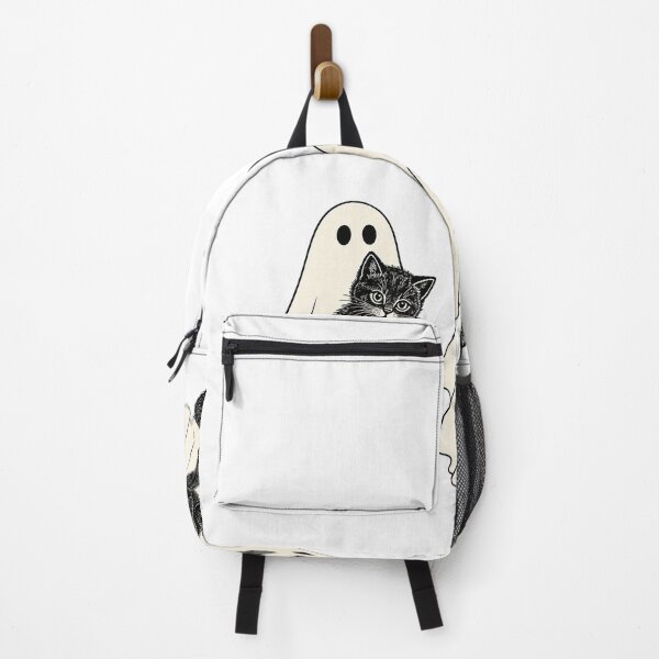 Item preview, Cute Ghosts Holding Black Kittens Halloween Vintage Graphic designed and sold by Derekquie.