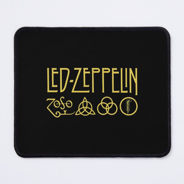 Item preview, LEDS ZEPPELINS ZOSOS SYMBOLS GOLD designed and sold by PalasGryzuary.