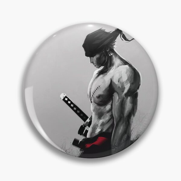 Item preview, Zoro Minimalist Samurai – Red Scarf designed and sold by Frent4091.
