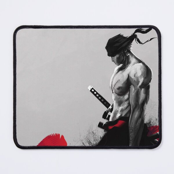 Item preview, Zoro Minimalist Samurai – Red Scarf designed and sold by Frent4091.