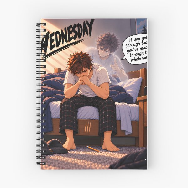 Item preview, Wednesday Motivation – Make It Through Today! designed and sold by FereSpark.
