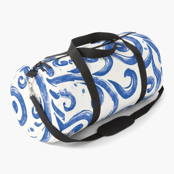 Item preview, Greek blue and white floral decor designed and sold by KsaveraArt.