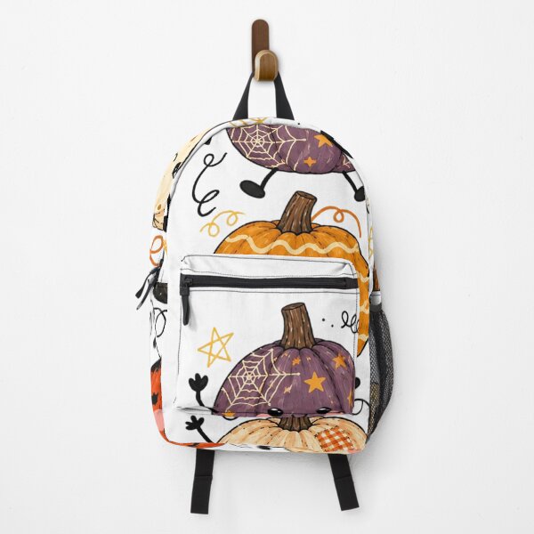 Item preview, Cute Kawaii Halloween Pumpkins With Spooky Patterns Graphic designed and sold by Derekquie.