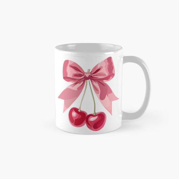 Item preview, Pink Cherry Bow - Coquette Girly designed and sold by mafervicenttin.