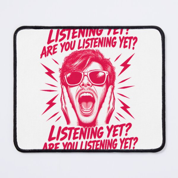 Item preview, Harry Styles Inspired Are You Listening Yet Button and Sticker Design designed and sold by SAADKHAN123.